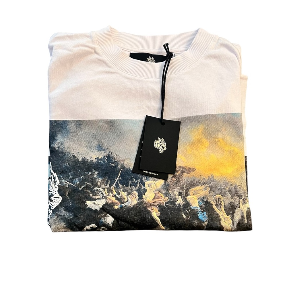Darc Sport White Graphic Long Sleeve Tee